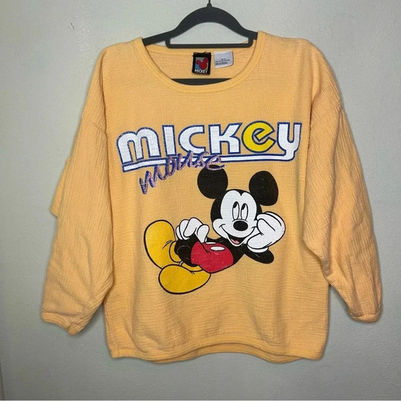 Vintage Mickey Unlimited Mickey Mouse Sweatshirt Size M/L - Picture 1 of 7